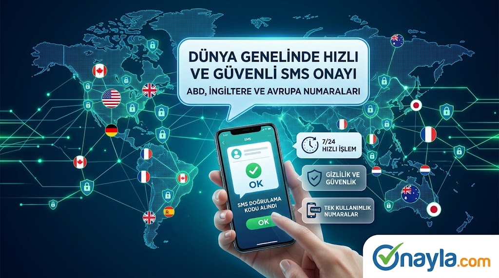 Yurtdışı Sanal Numara Alma: İngiltere, ABD & Almanya SMS Onay Rehberi