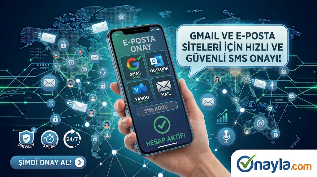 Gmail ve E-Posta SMS Onay Alma